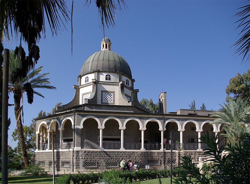 Excursion to the churches around the lake Kinneret (Sea of Galilee)